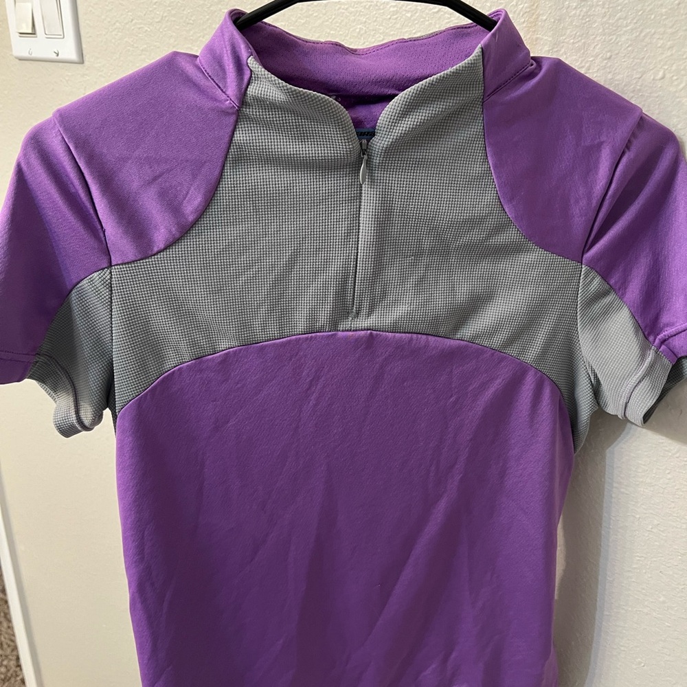 Novara Women’s cycling Jersey in Purple and Gray
